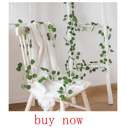 6PCS Artificial Plant Green Leaves Cactus for Home Christmas Decoration DIY Wreath Material Craft Wedding Banquet Accessories